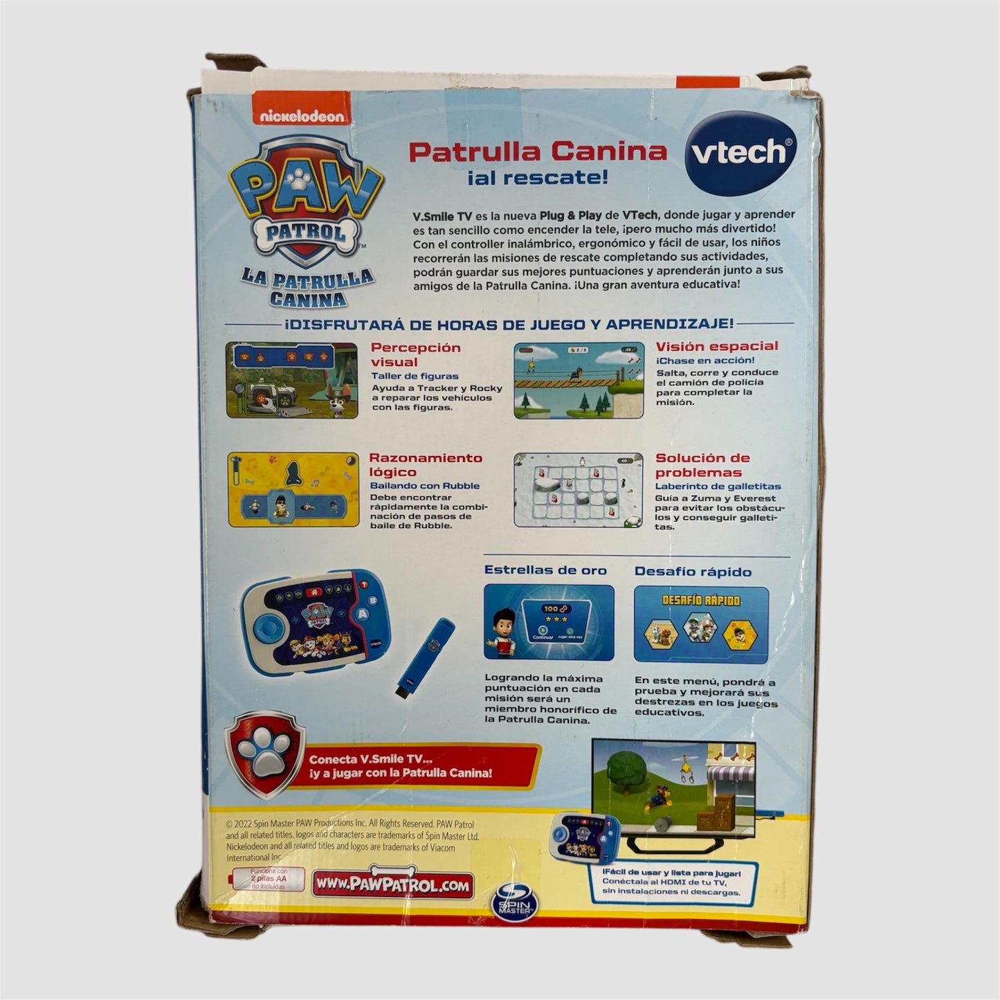 VTech V.Smile New Generation Patrulha Pata (Espanhol)