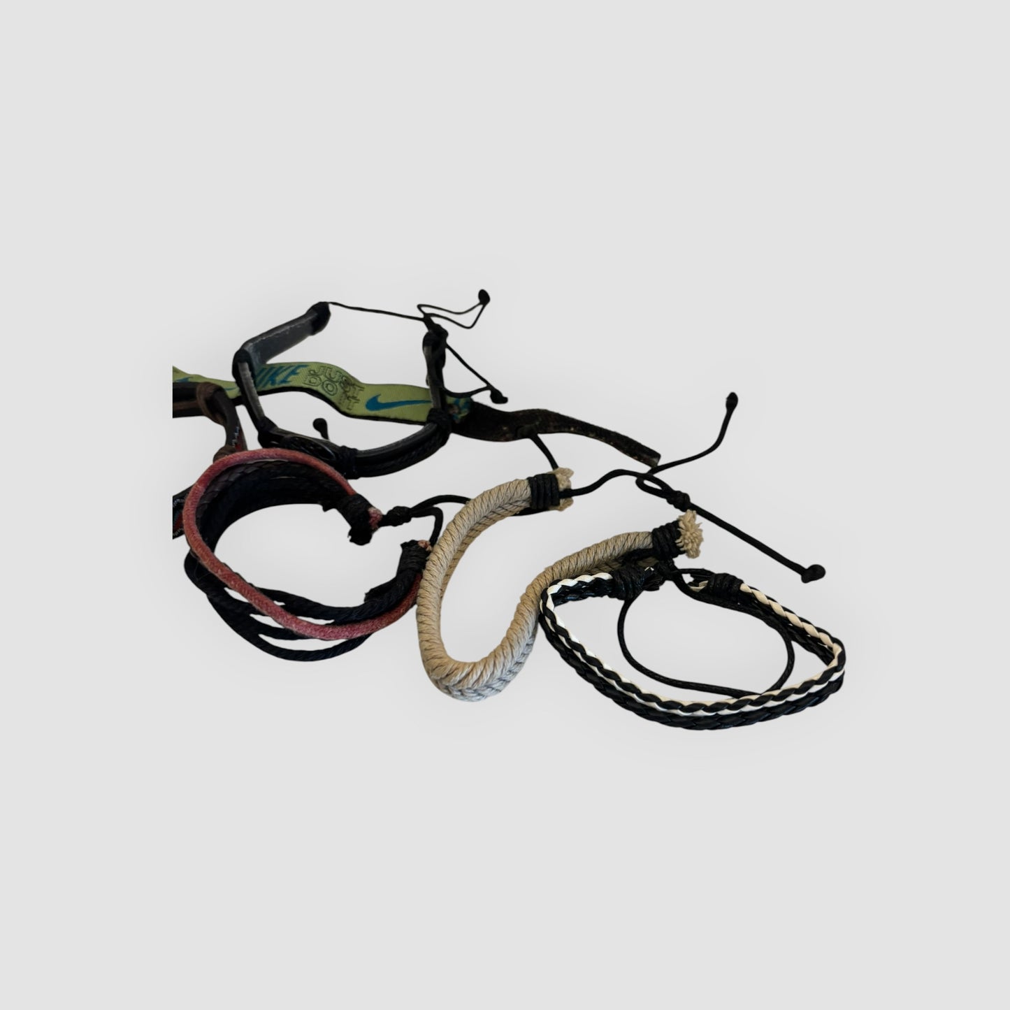 Lote 7 Pulseiras Masculinas