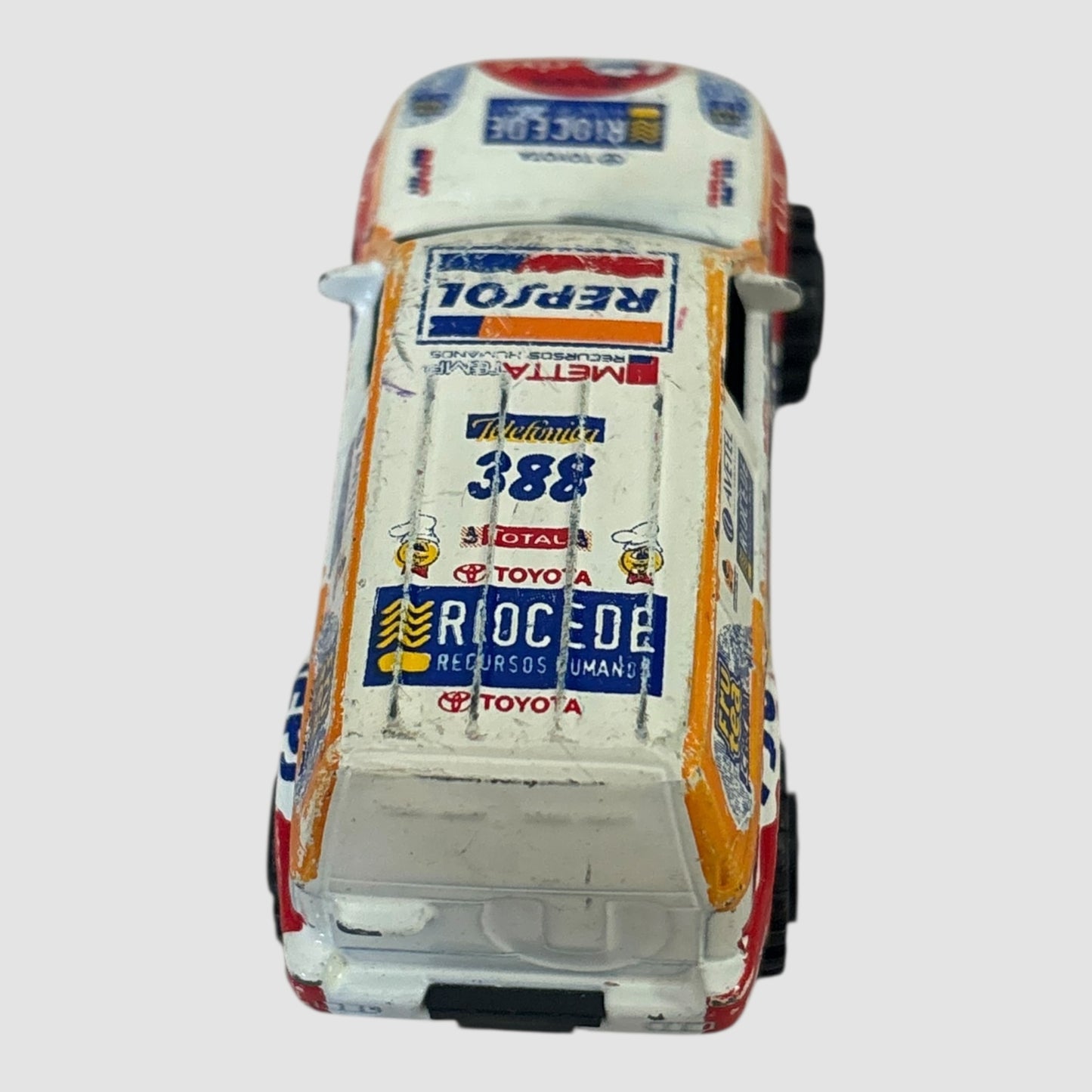 Carro miniatura Guisval Toyota Land Cruiser Repsol