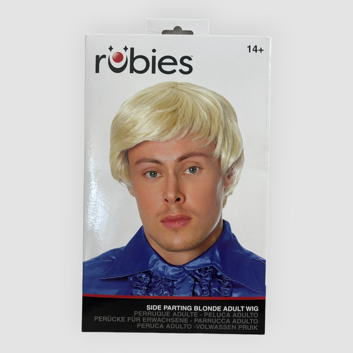 Peruca Loira Masculina Rubies – Carnaval / Halloween – Nova