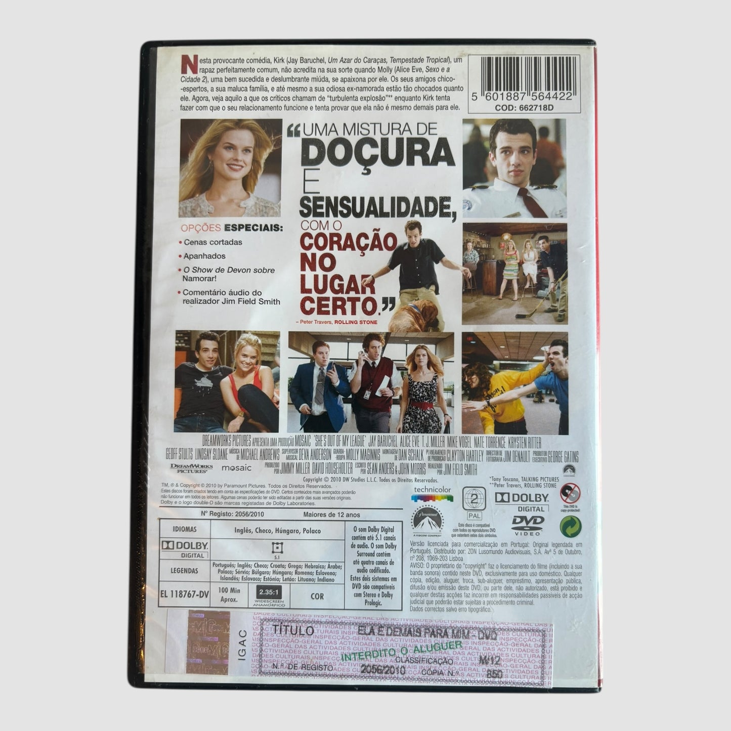 Filme DVD Ela é demais para mim