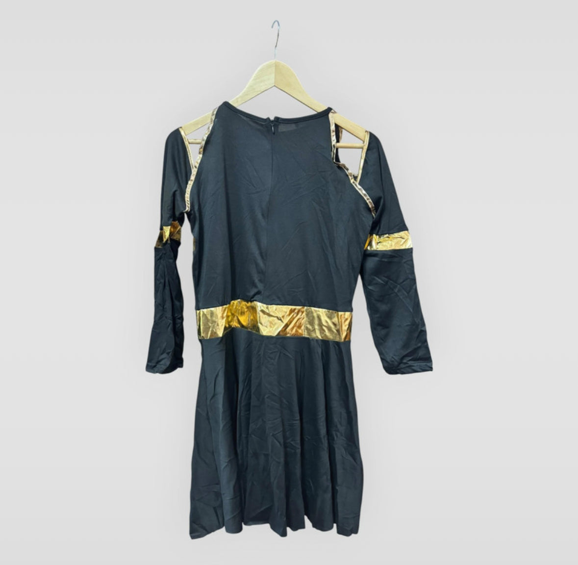 Disfarce de Cheerleader / Animadora de Claque – Tamanho L – Com Pompons e Meias