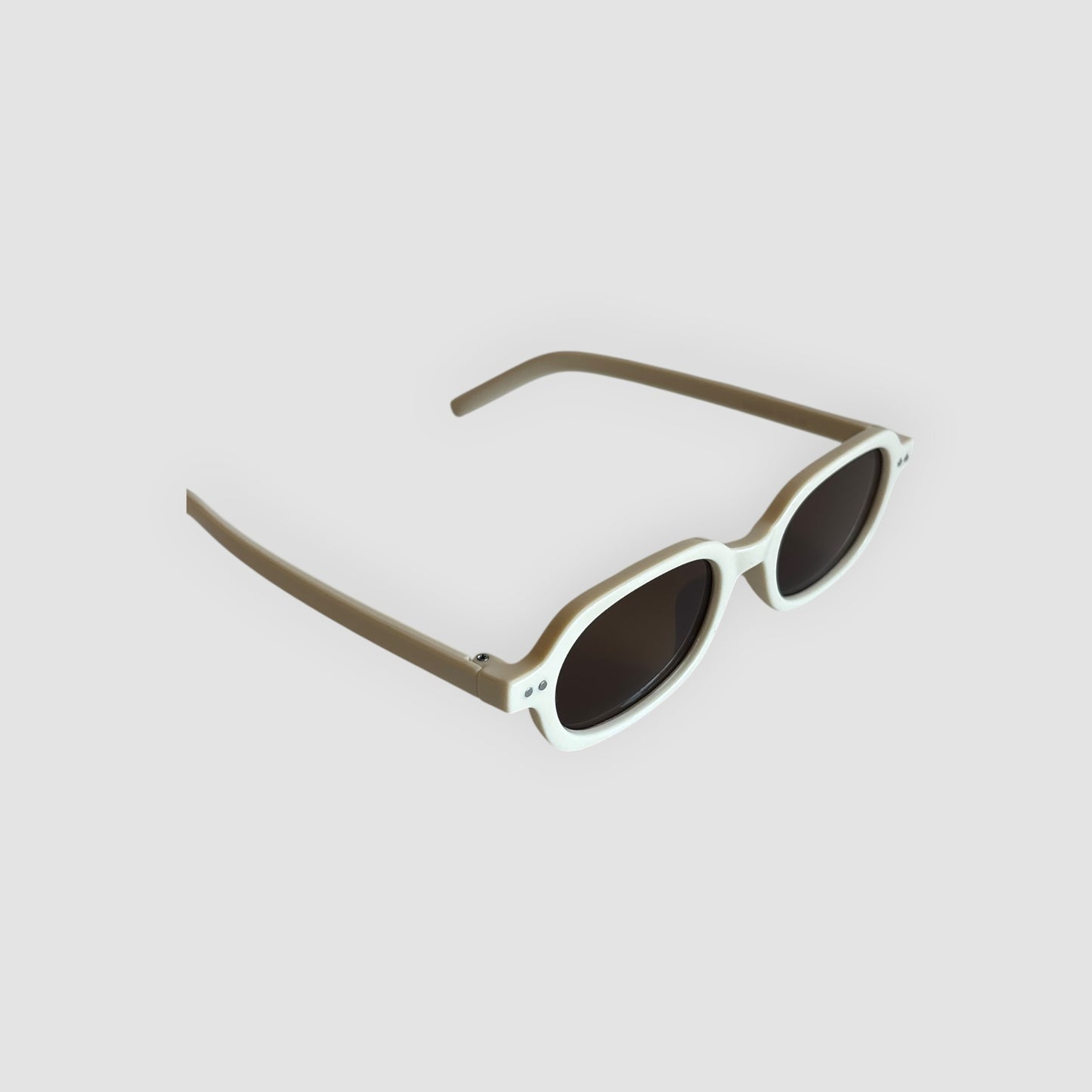 Óculos de Sol Brancos Retro Vintage Y2K
