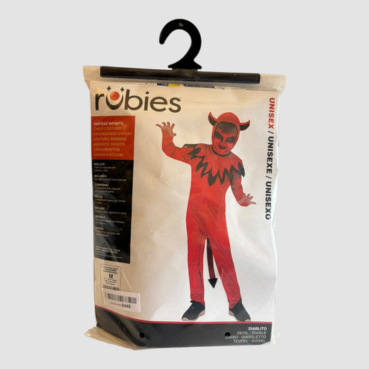 Disfarce Diabo 5-7 anos Rubies
