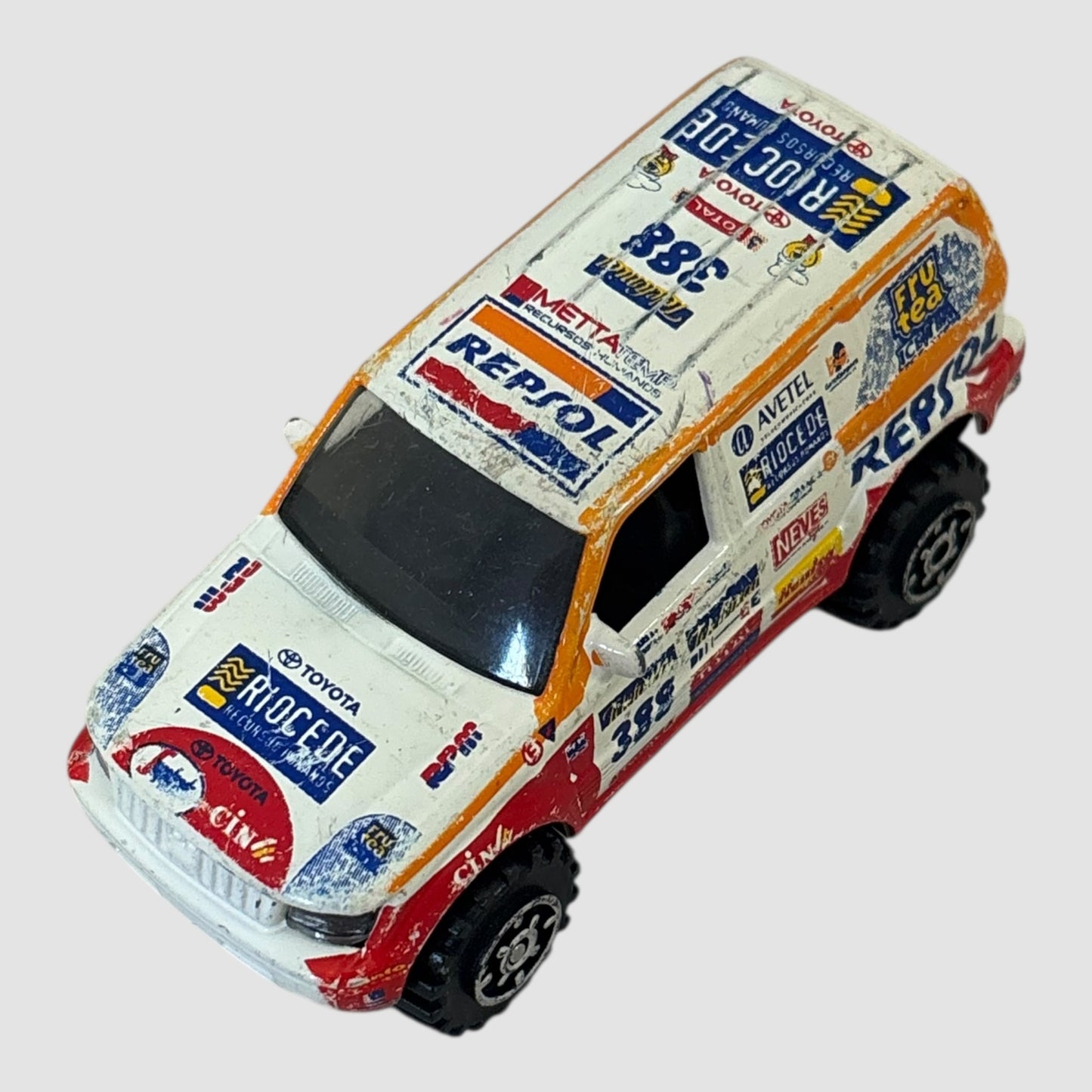 Carro miniatura Guisval Toyota Land Cruiser Repsol