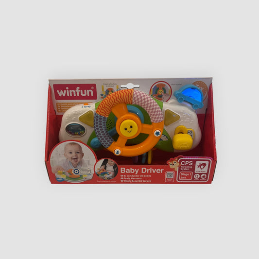 Winfun Baby Driver | Volante Interativo para Carrinho de Bebé | Novo