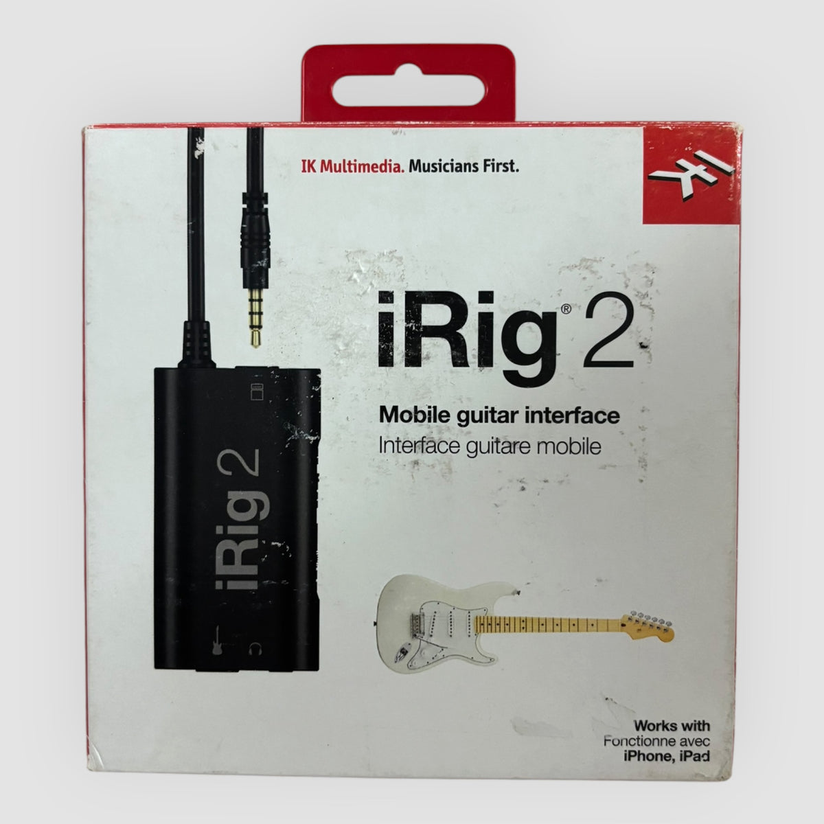 IK Multimedia iRig 2 – Interface de Áudio para Guitarra e Baixo