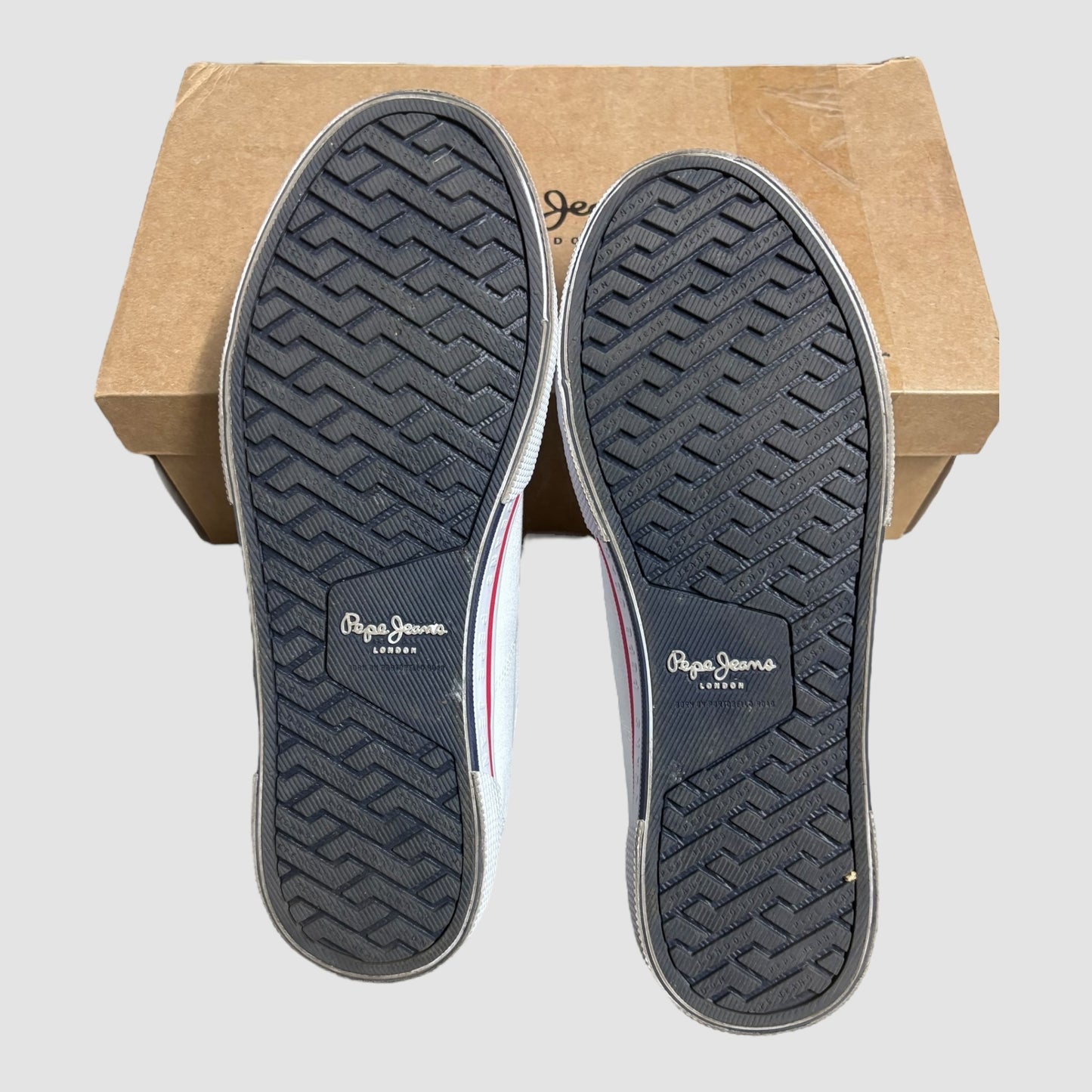 Sapatilhas Pepe Jeans Brady Brancas Homem Tamanho 42