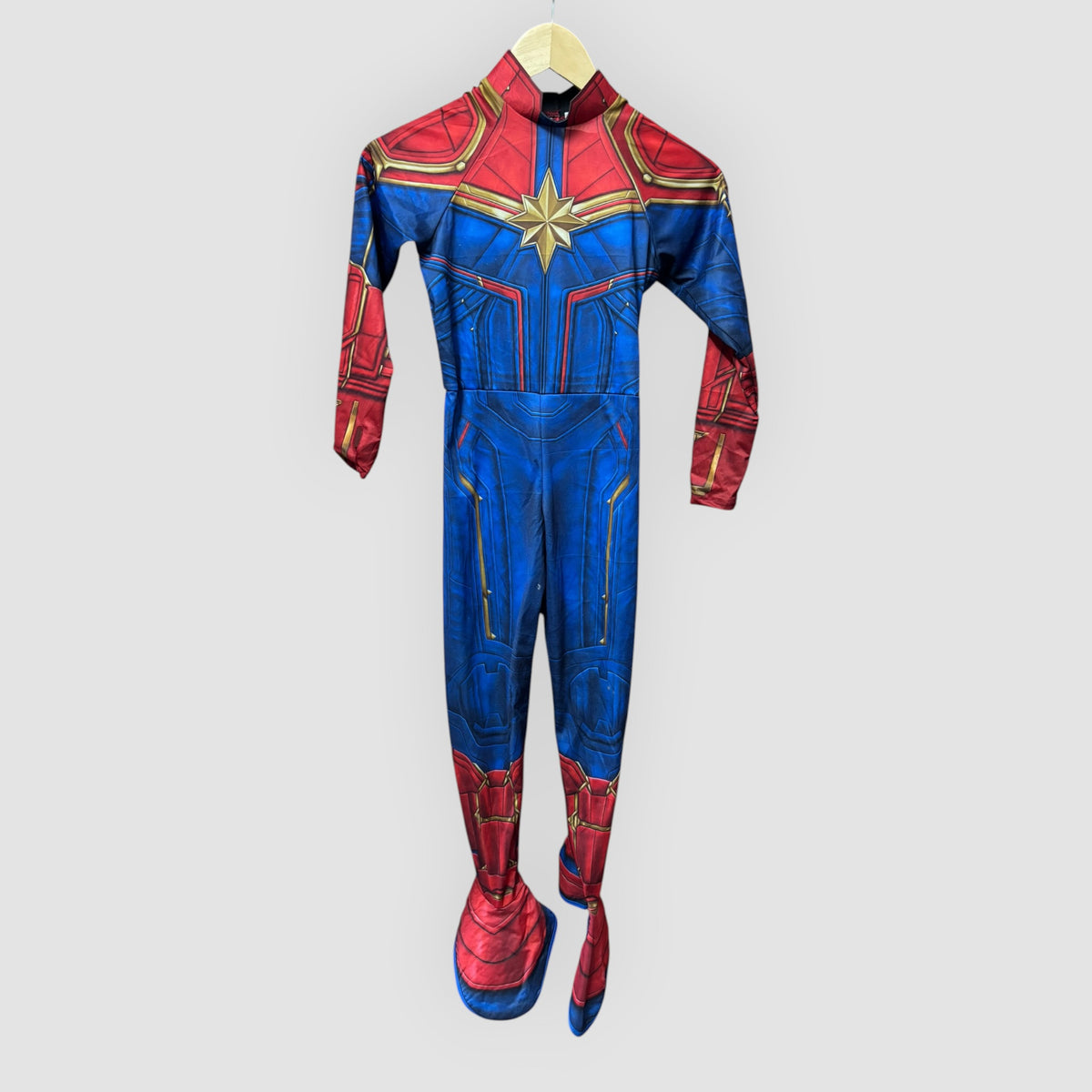 Disfarce Capitã Marvel – Marvel Avengers – Unissexo – 3 a 4 Anos