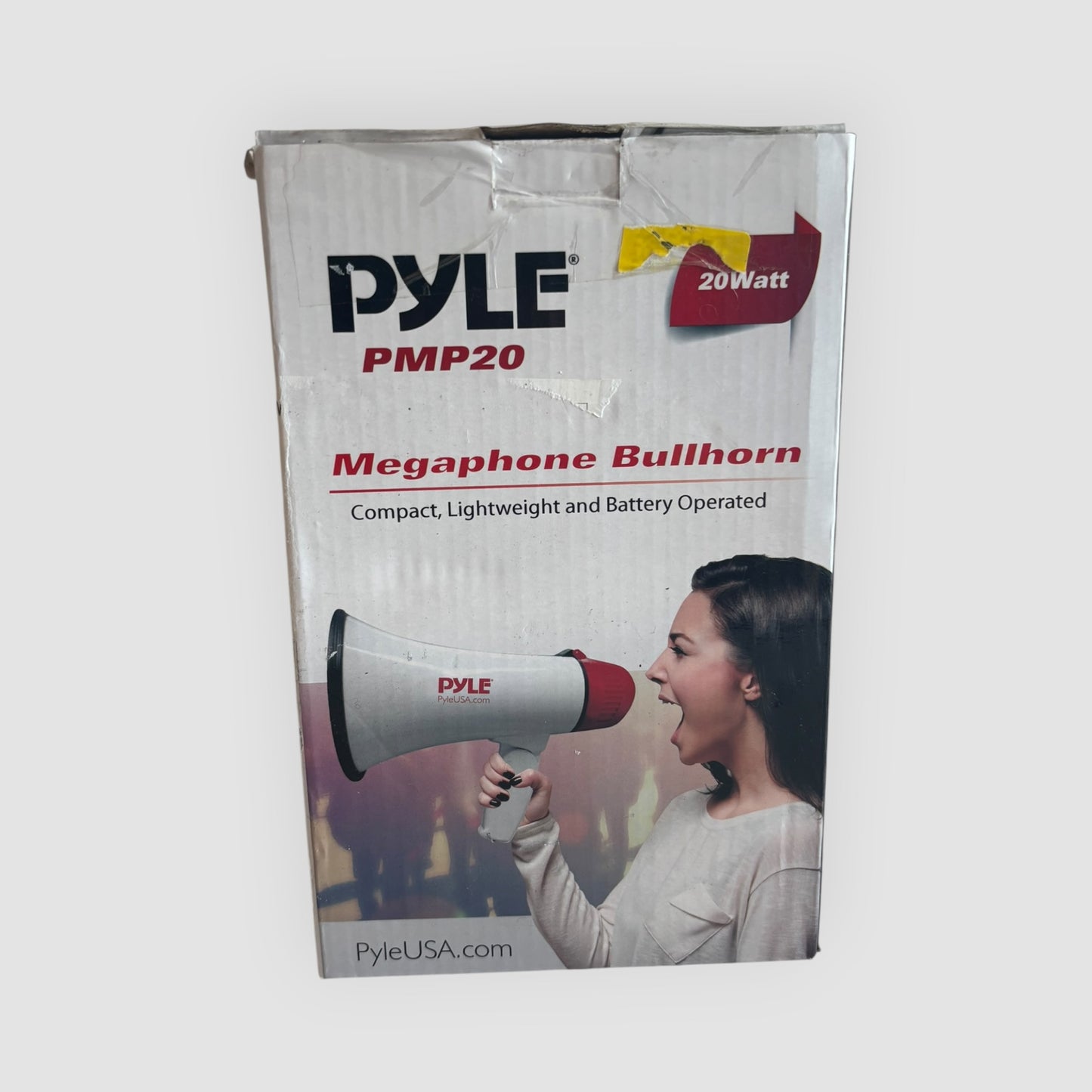 Megafone Pyle PMP20 20W com Sirene Integrada | Novo em Caixa