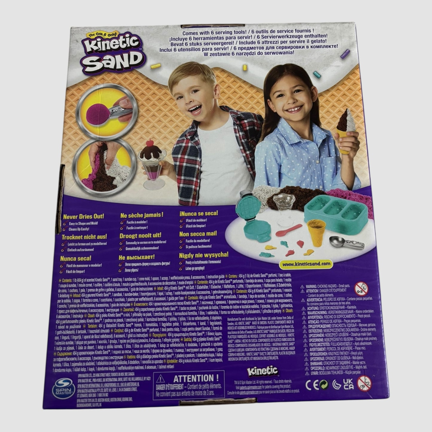 Brinquedo Kit gelados (com areia Mágica) Novo