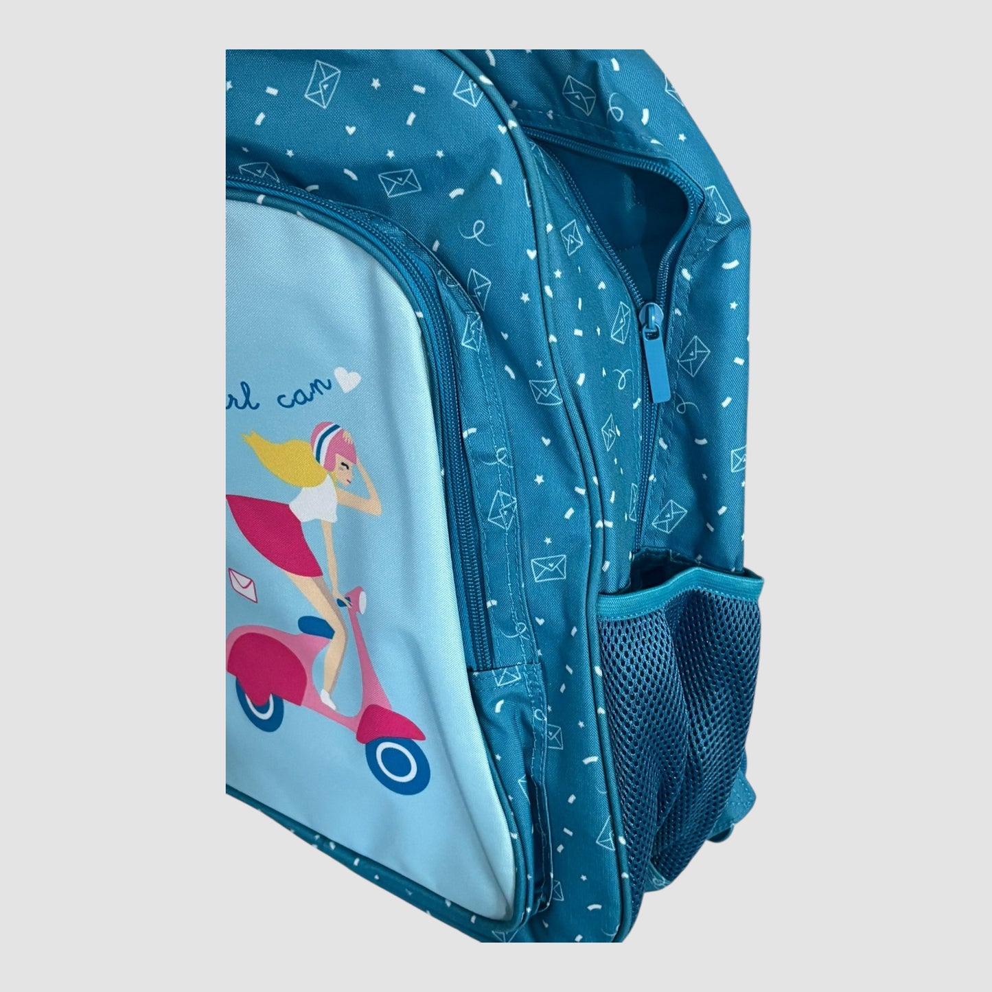 Mochila escolar Safta Vespa 33x14x42 cm Nova