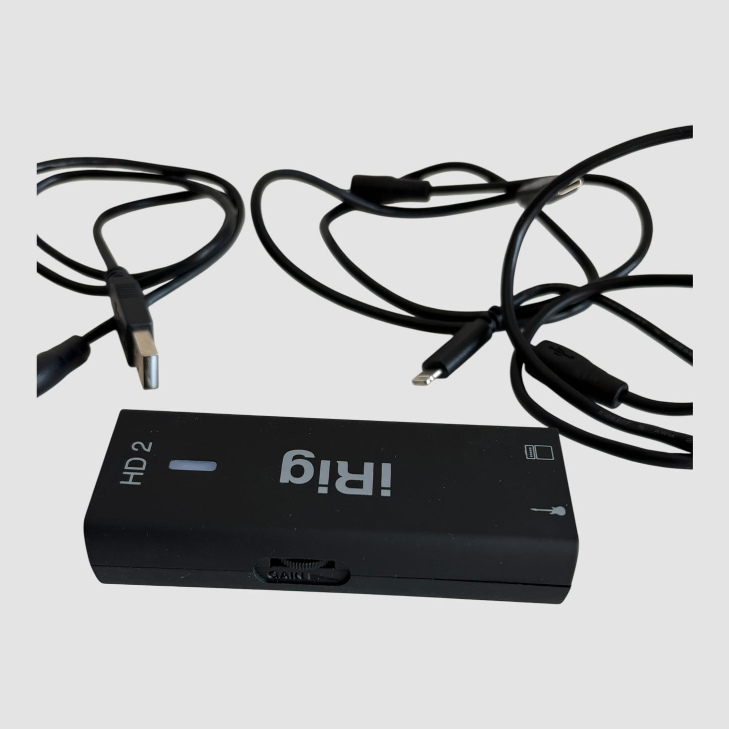 IK Multimedia iRig HD 2 Interface de Áudio para Guitarra iPhone iPad Mac PC
