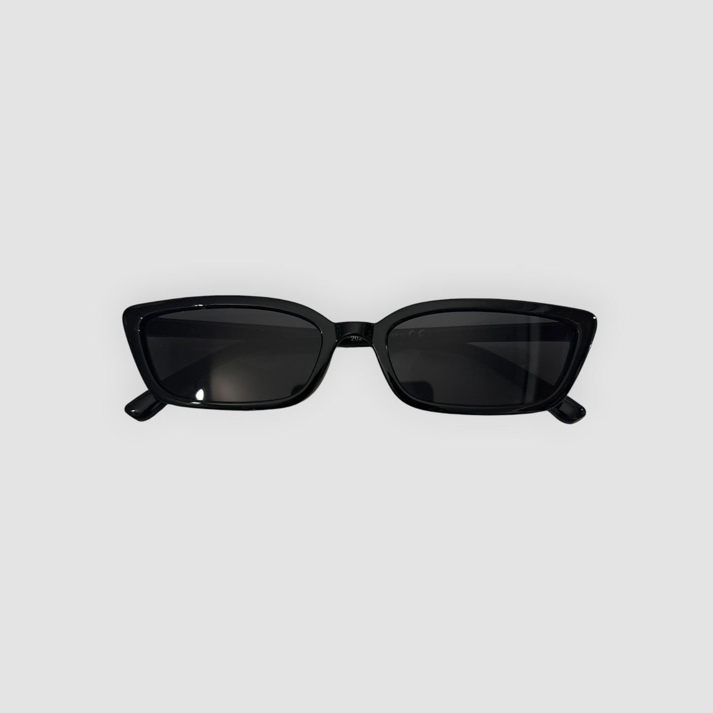 Óculos de Sol Pretos Cat Eye – Estilo Vintage/Retro