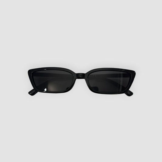 Óculos de Sol Pretos Cat Eye – Estilo Vintage/Retro