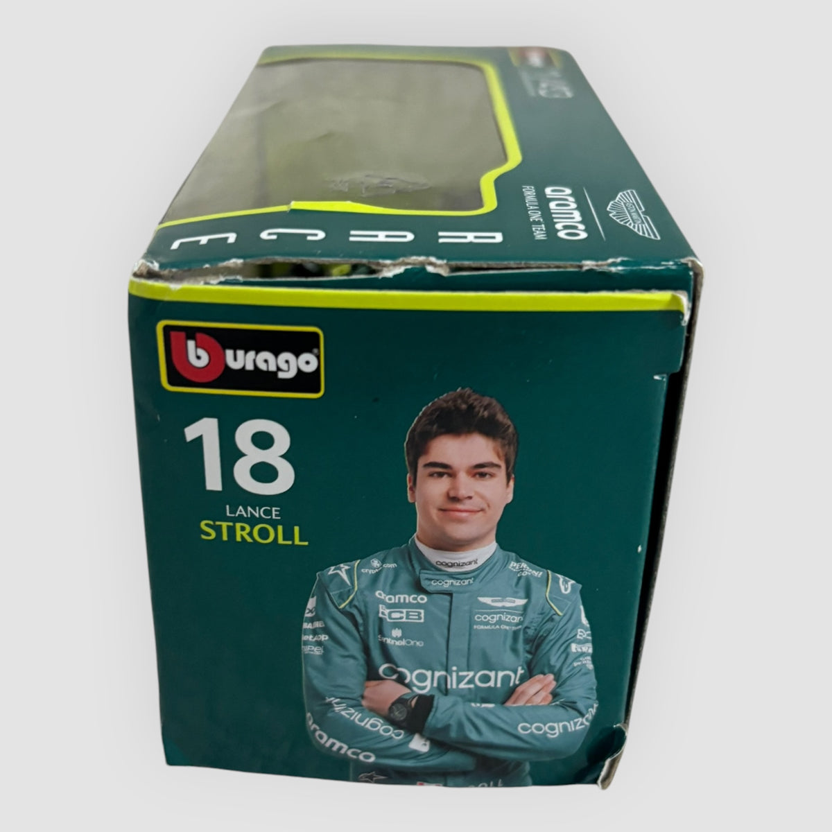 Bburago Aston Martin AMR23 #14 Fernando Alonso – Fórmula 1 – Escala 1:43