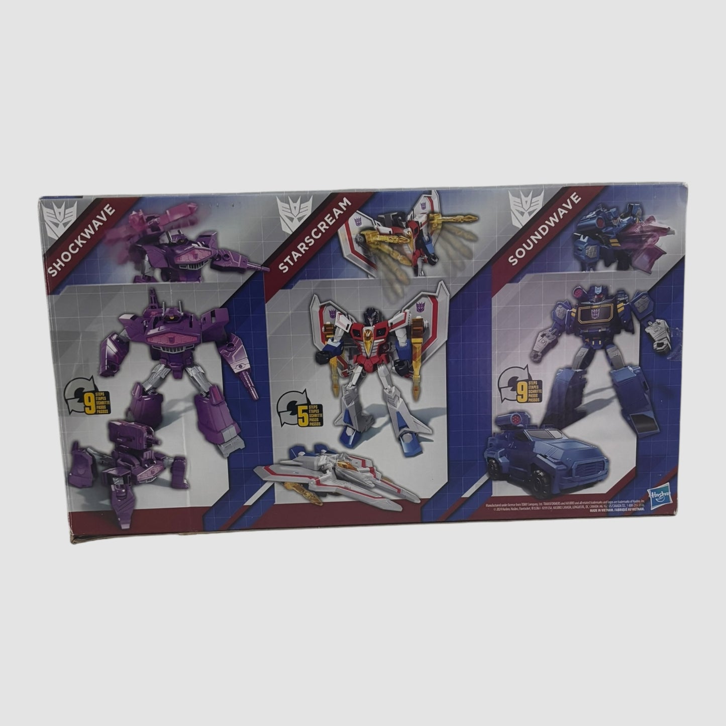 Pack 3 Transformers