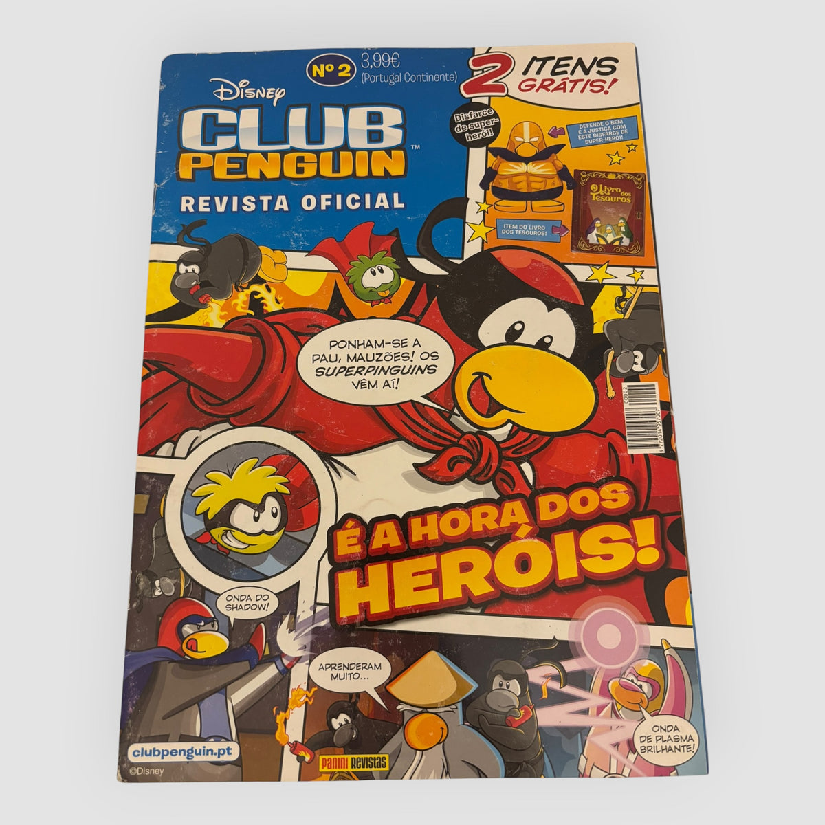 Revista Oficial Disney Club Penguin Nº 2 – Panini – Português