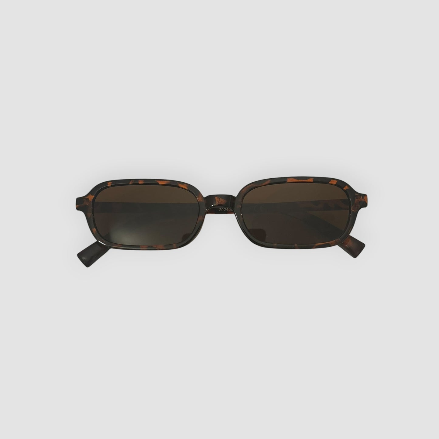 Óculos de Sol Vintage Tartaruga Castanho Unissexo Retro