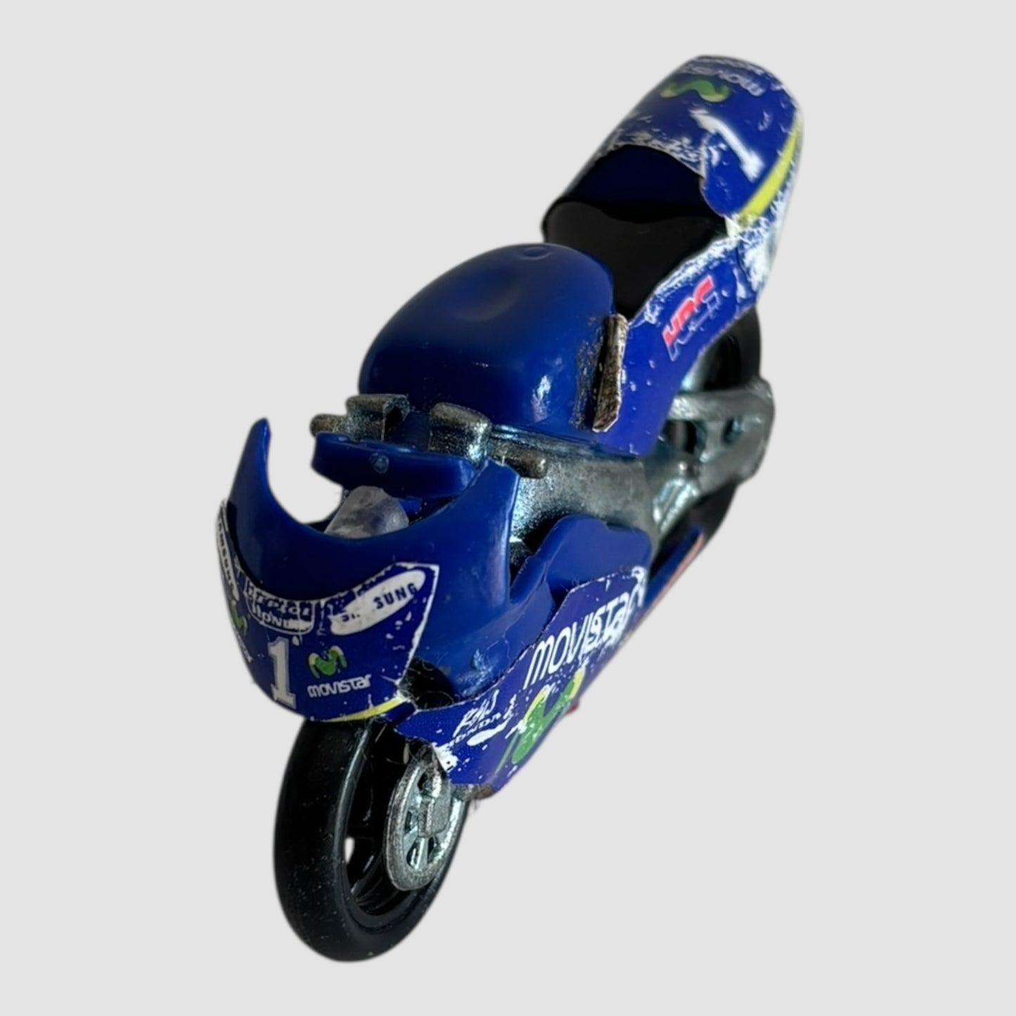 Miniatura mota Honda Movistar Repsol azul
