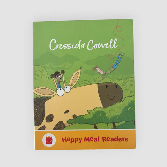 Cressida Cowell Happy Meal Readers – Livro Infantil Colecionável McDonald’s 📚🍔✨