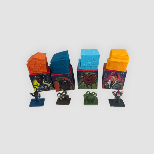 McDonald’s Stranger Things | Lote 4 Figuras + Caixas Surpresa