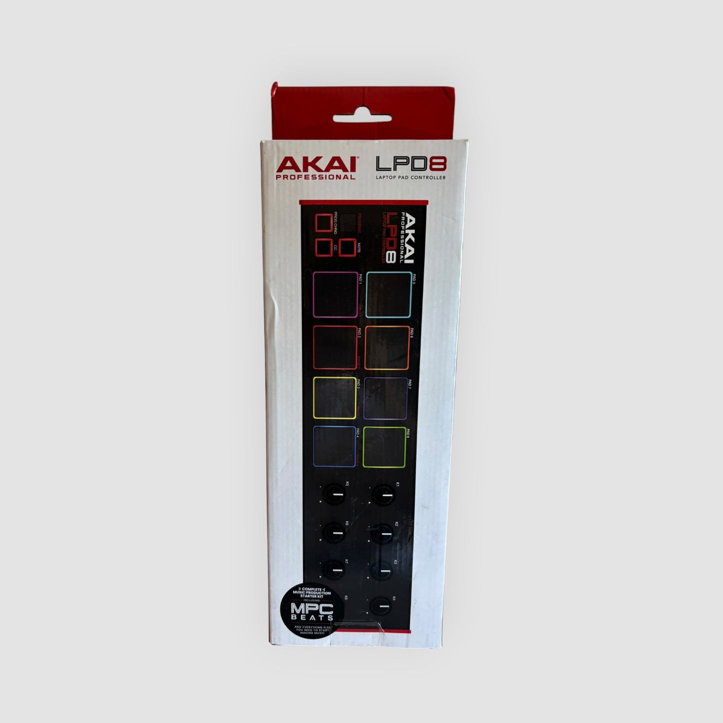 Akai Professional LPD8 Controlador midi usb | 8 Pads e 8 Knobs