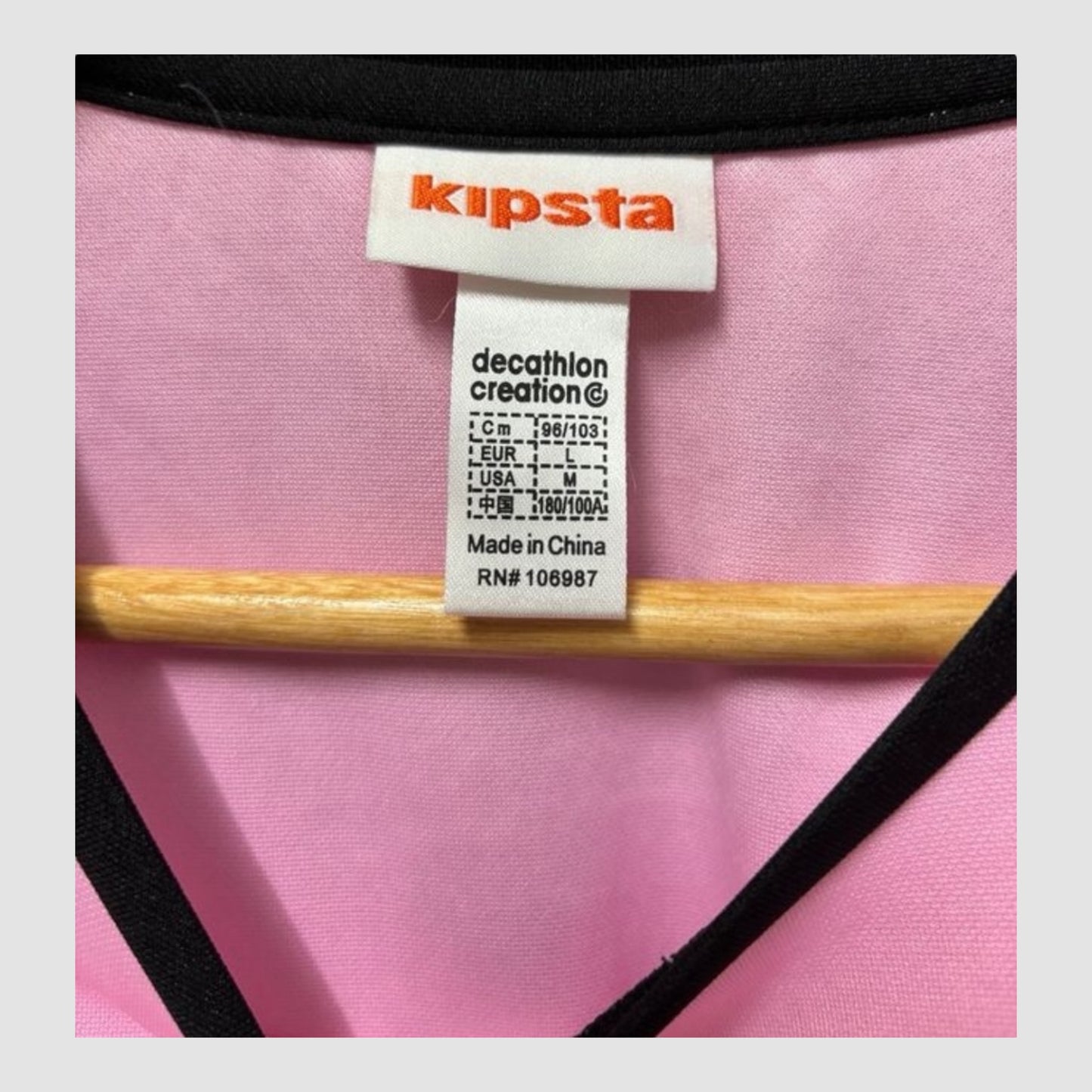 T-Shirt desporto Kipsta tamanho L