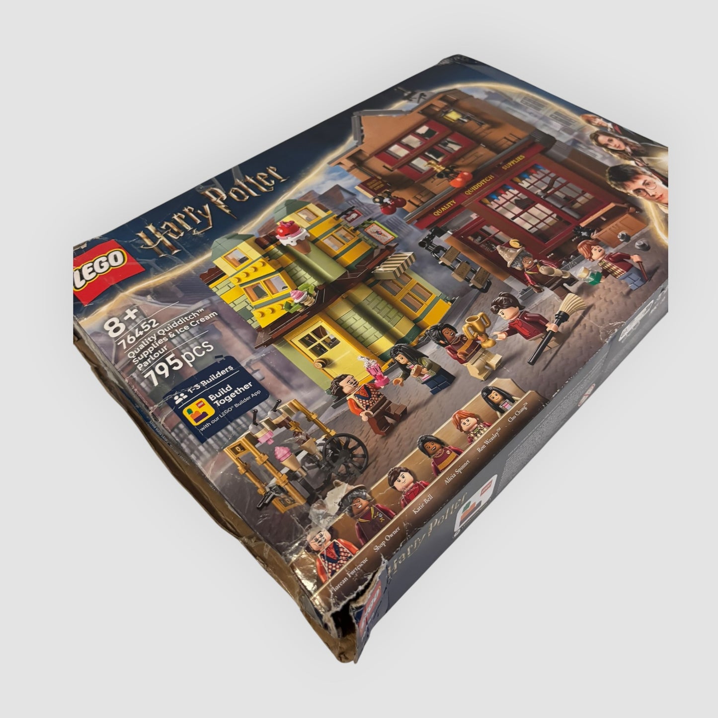 LEGO Harry Potter 76452 Equipamentos de Qualidade para Quidditch e Gelataria – Novo Completo