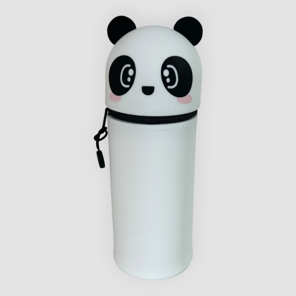 Estojo Panda 2 em 1 Porta-Lápis + 4 Canetas de Animais
