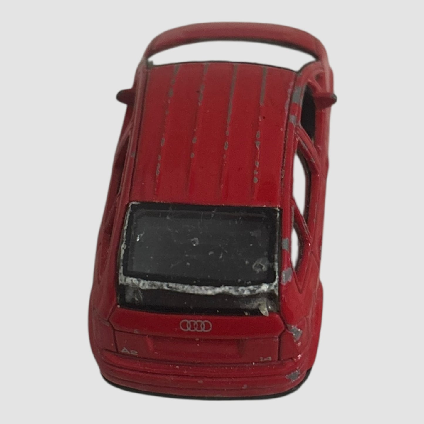 Audi vermelho miniatura Welly