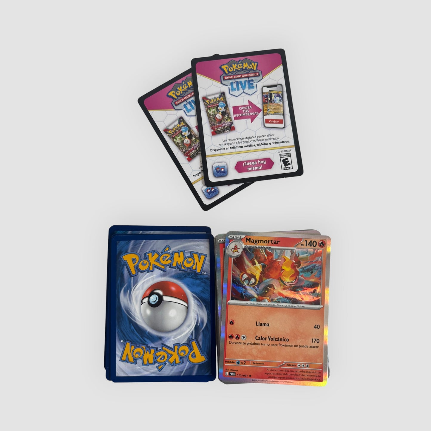 Pokémon White Flare (WHT) - Lote 21 Cartas em Espanhol