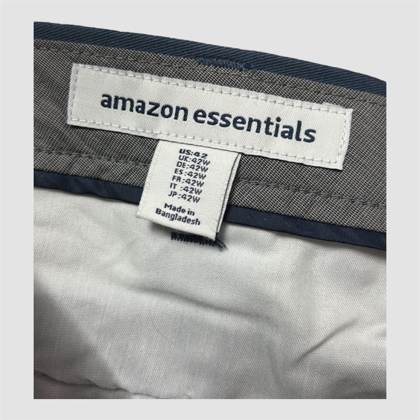 Calções homem corte 18 cm Amazon Essentials homem  42 Novos