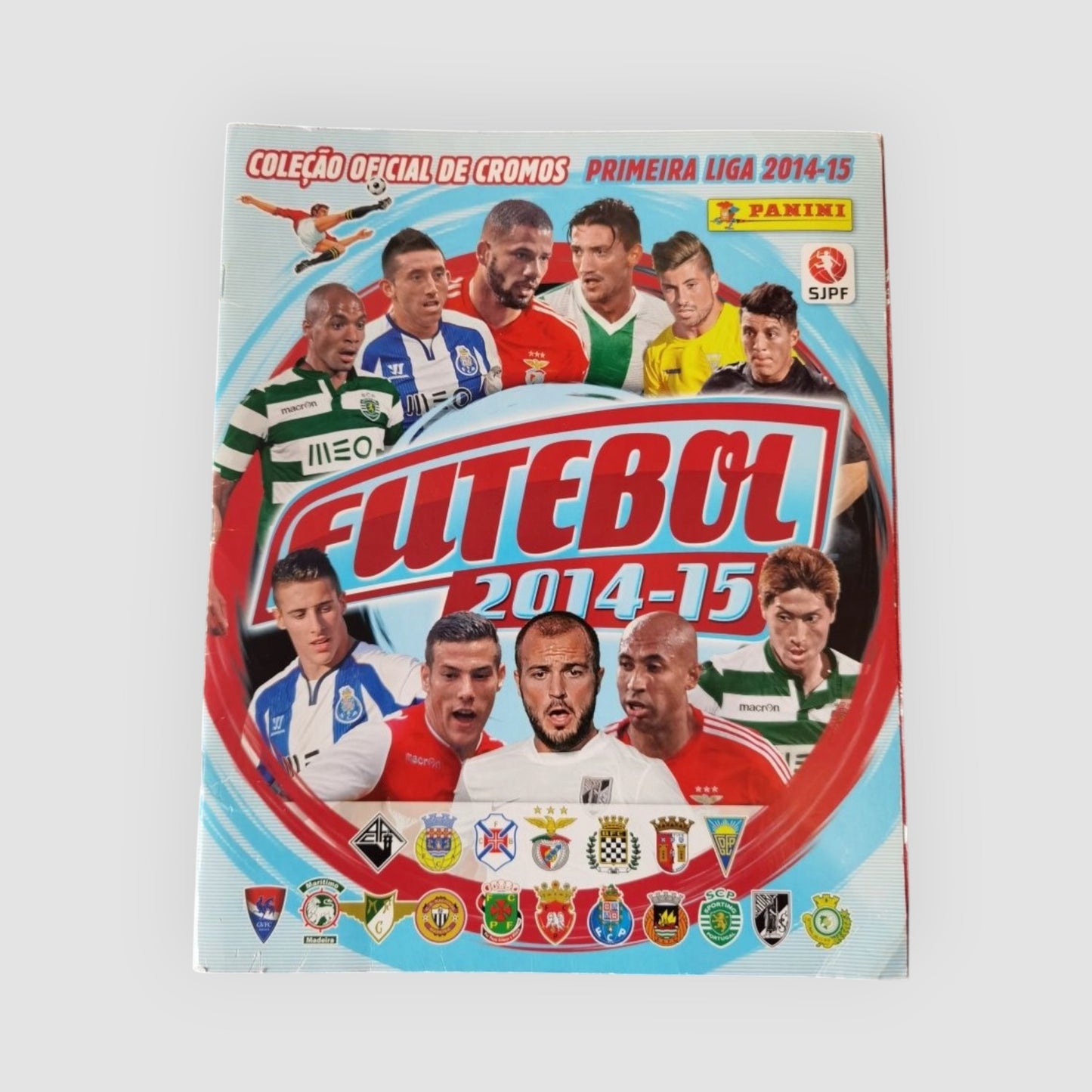 Caderneta coleção cromos futebol 2014/2015 Panini