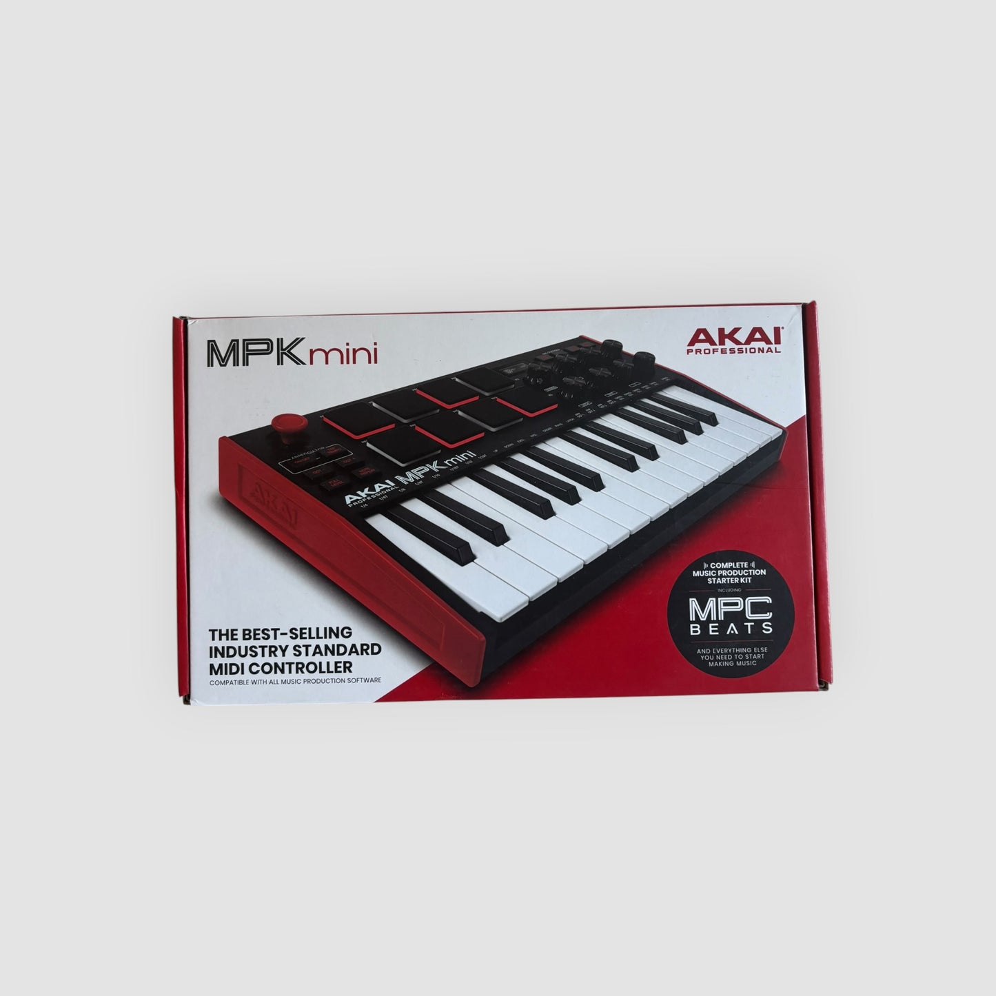 Akai Professional MPK Mini mk3 Controlador MIDI usb 25 Teclas Novo