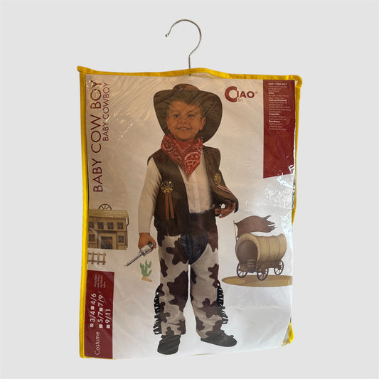 Disfarce Cowboy bebe 3-4 anos Ciao Novo