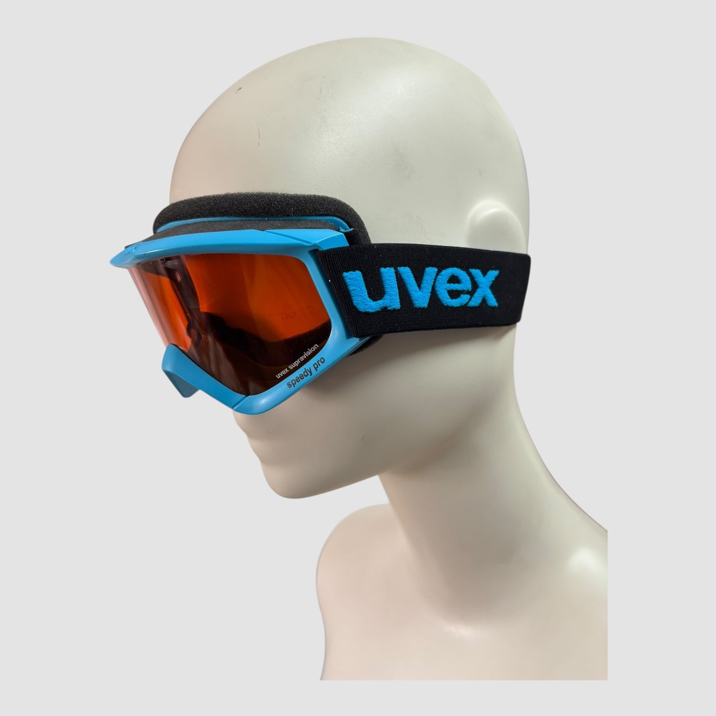 Máscara de Ski Uvex Speedy Pro Kids Azul com Lente Laranja