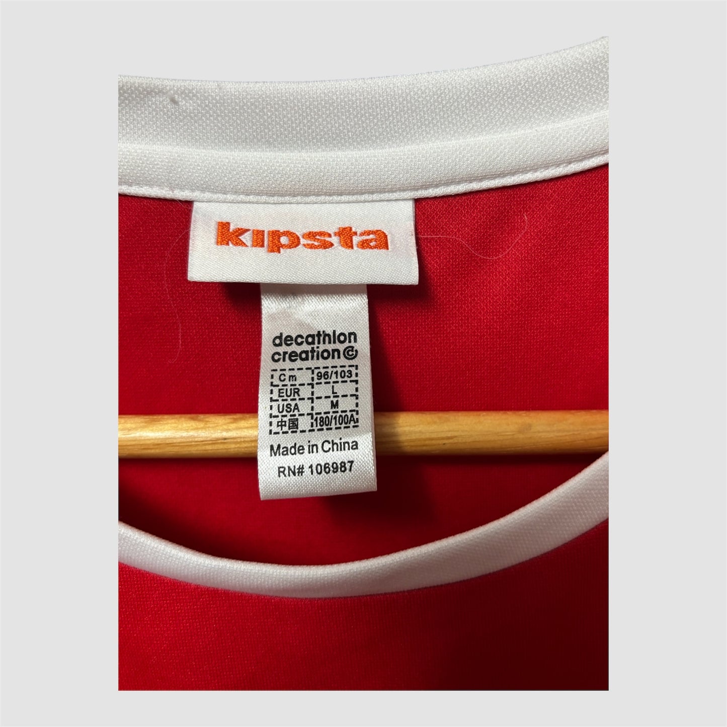 T-shirt Kipsta homem tamanho L