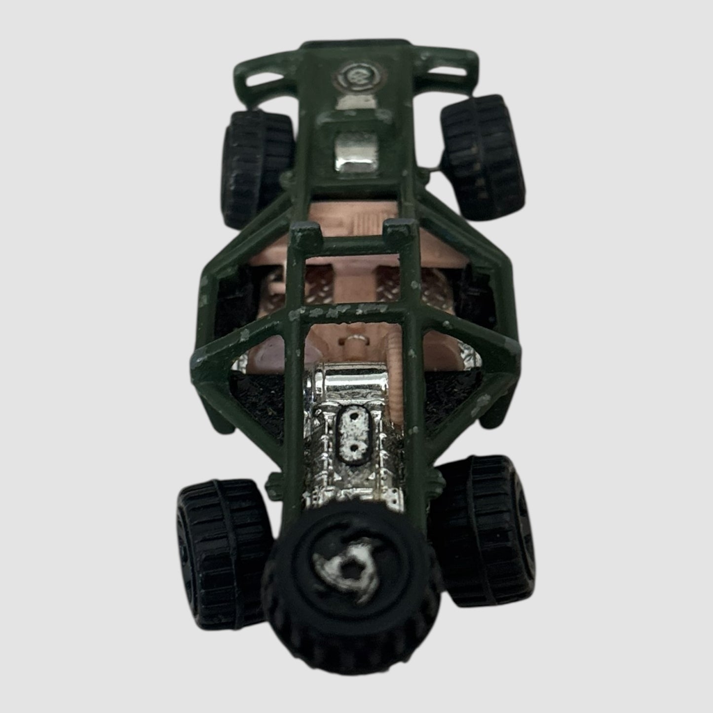 Carro Miniatura Hot Wheels Roll Cage Verde