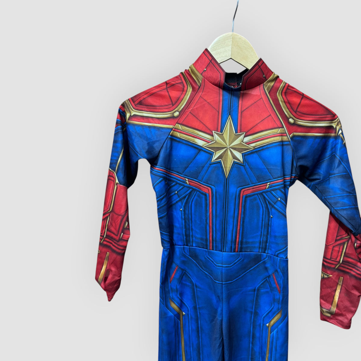 Disfarce Capitã Marvel – Marvel Avengers – Unissexo – 3 a 4 Anos