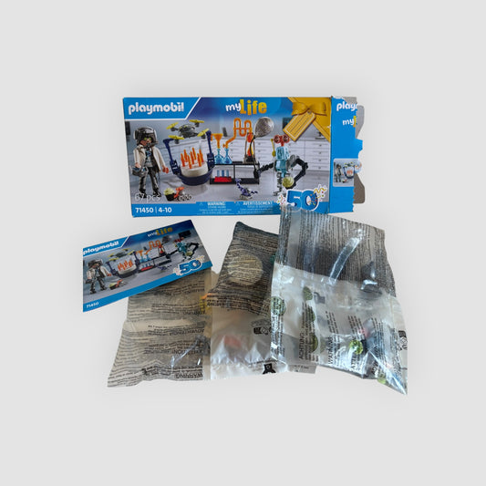 Playmobil myLife 71450 Pesquisador com Robôs