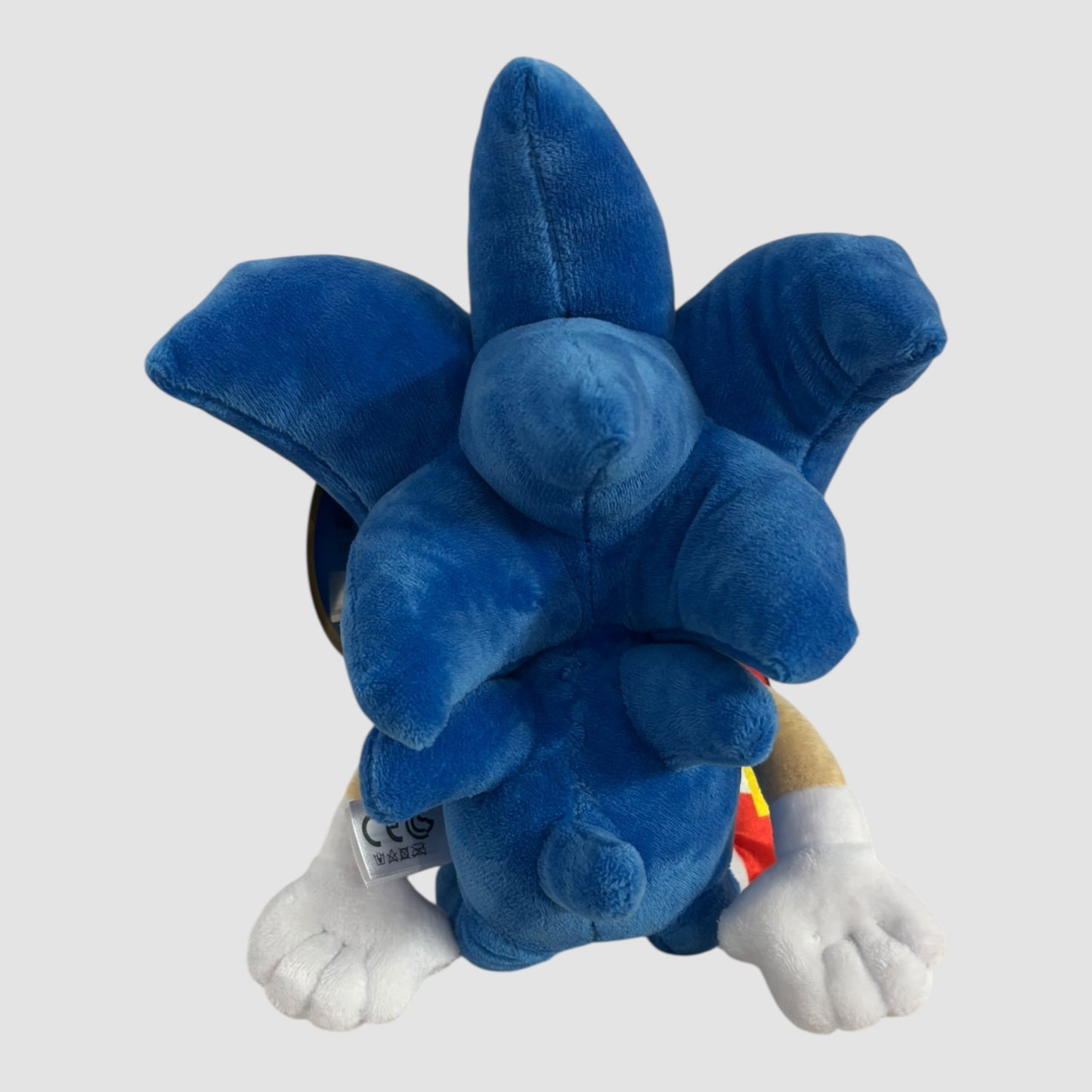 Peluche Sonic the Hedgehog com Etiqueta