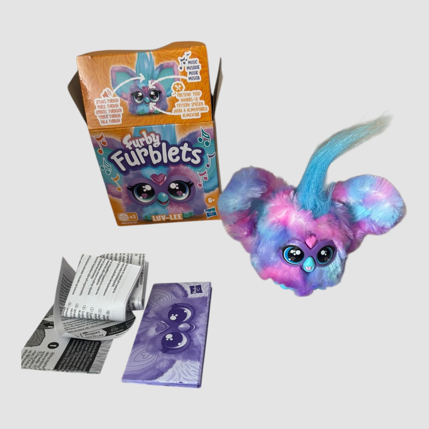 Furby Furblets Luv-Lee Hasbro Novo