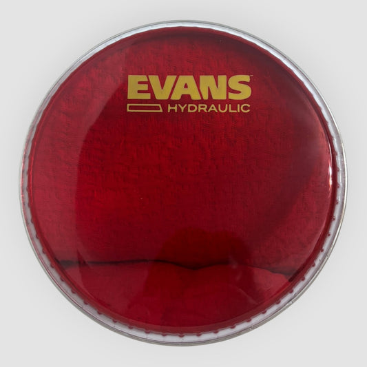 Pele de Bateria Evans Hydraulic Red Tom 6”  TT06HR Vermelha