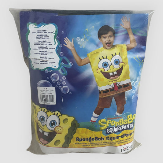 Disfarce Bob Esponja Infantil 5-6 Anos – Rubie’s