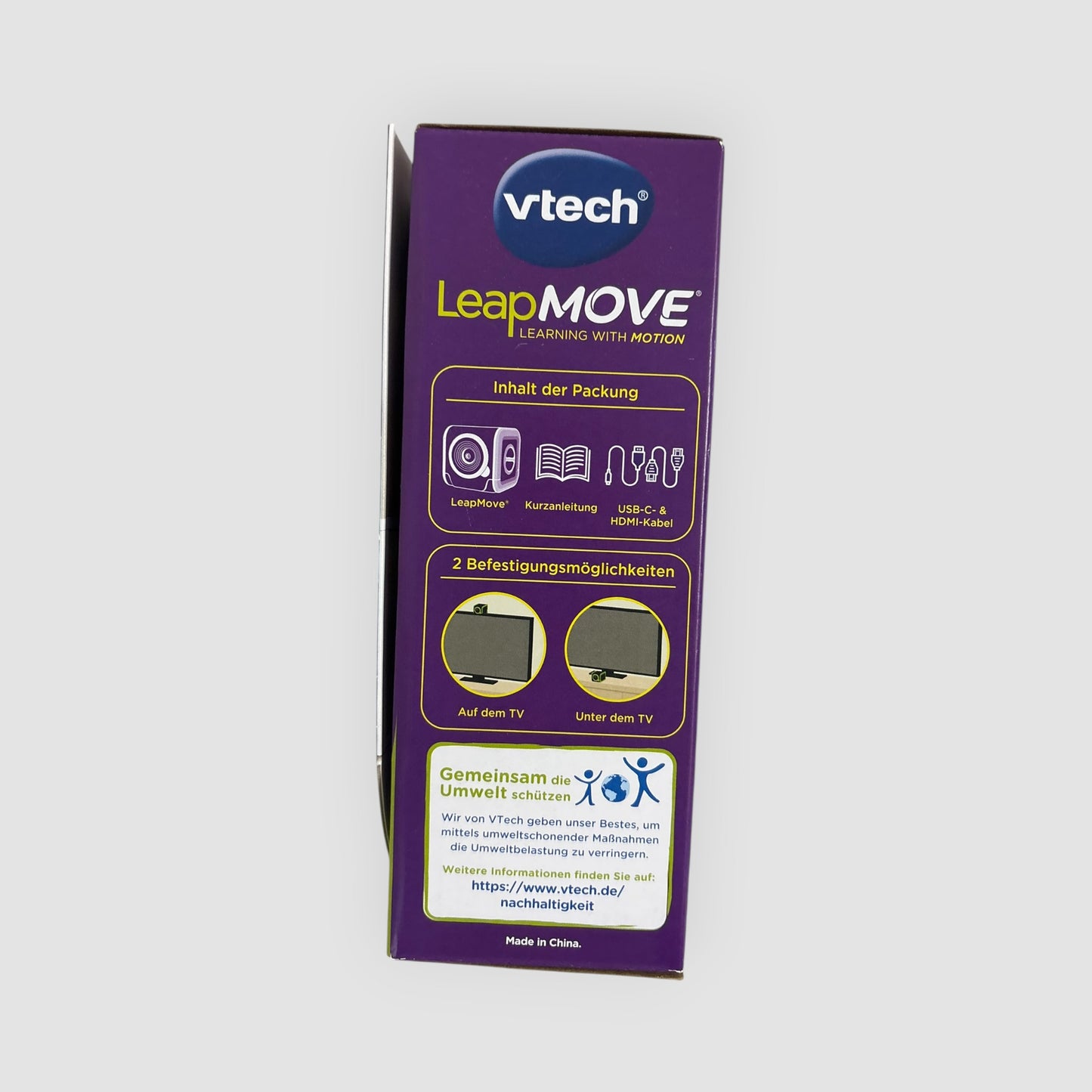 VTech LeapMOVE Consola Educativa Interativa 4-12 Anos Alemão