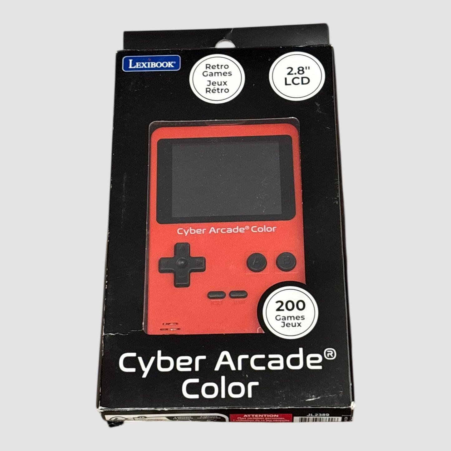 Consola Portátil Lexibook Cyber Arcade Color com 200 Jogos
