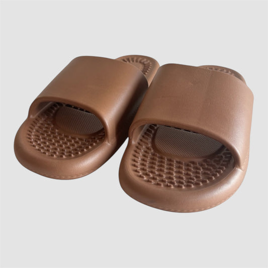 Chinelos de massagem 40/41 homem castanho