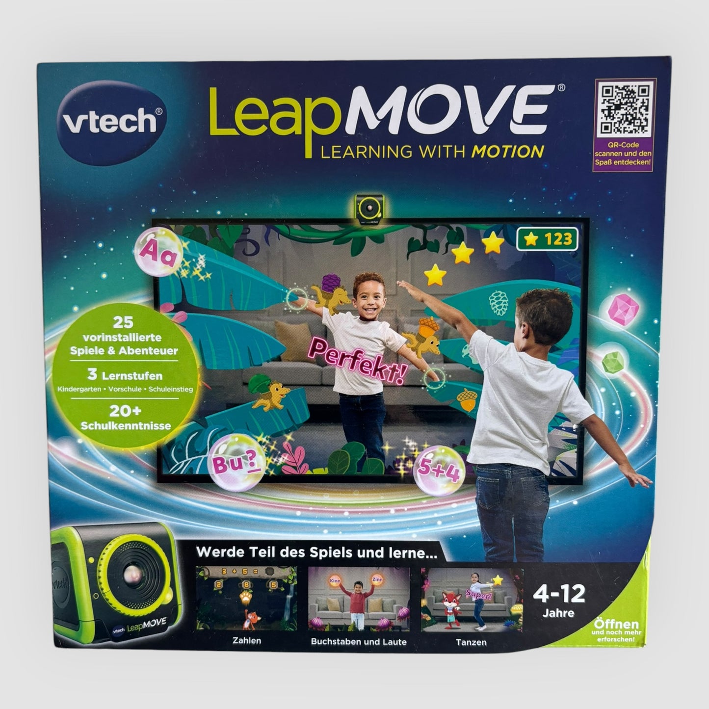 VTech LeapMove Learning with Motion (Alemão )  Novo Selado