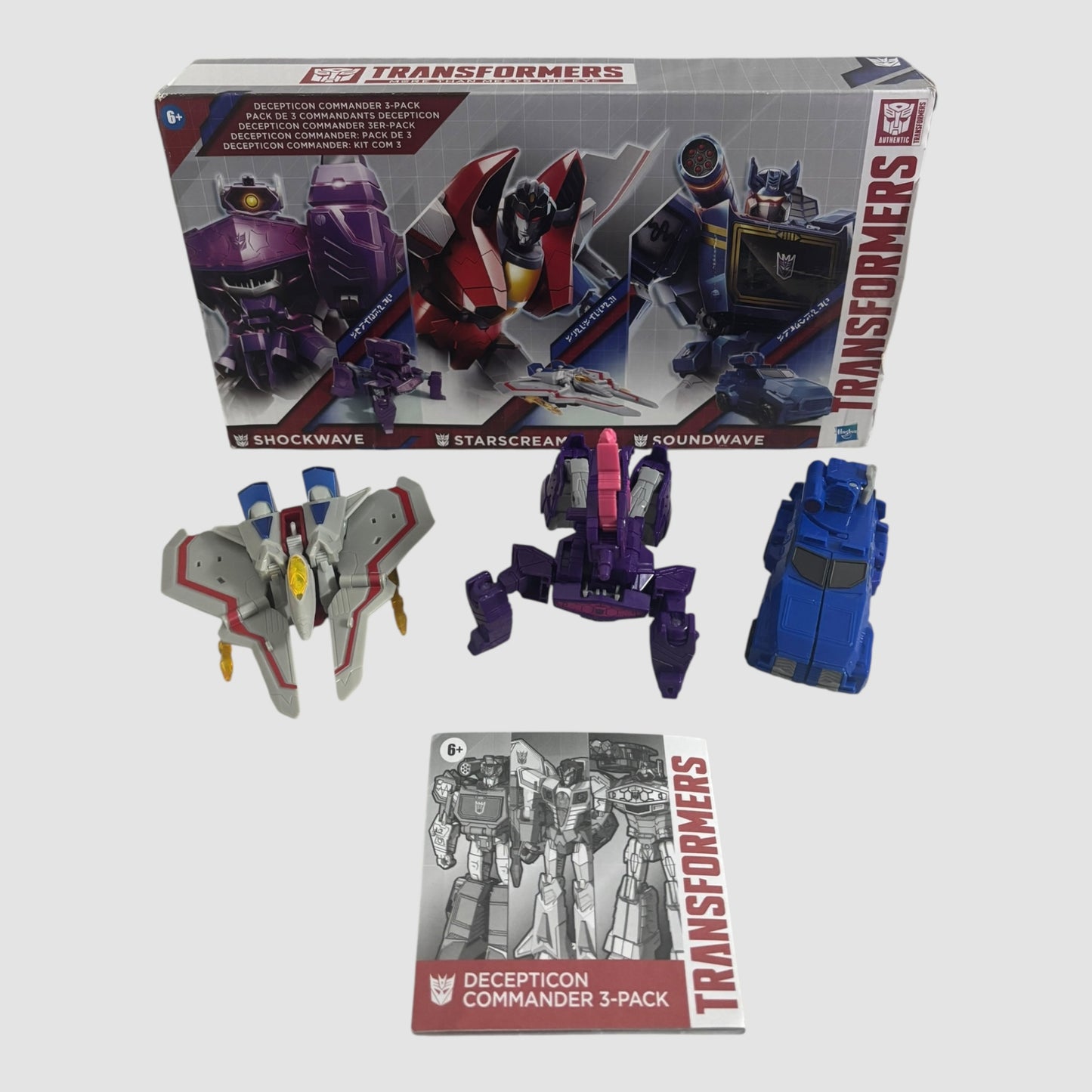 Pack 3 Transformers